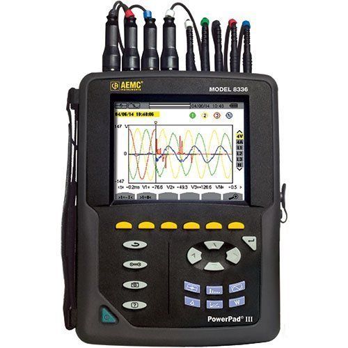 AEMC Power Quality Analyzer PowerPad® III Model 8336